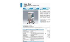 Yamato DL410 Larger Capacity Spray Dryer - Brochure