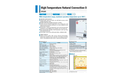 Yamato DG400/800/850 Natural Convection Oven - Brochure