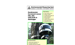 Model DRL 26A - Dendrometer Increment SensorBrochure