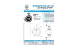 AWWA - C504 Flanged 3” to 24” - Butterfly Valves - Data Sheet