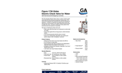 Electric Check Pump Control Valve Brochure
