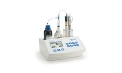 HI - Model 84529-01 - Titratable Acidity Mini Titrator for Dairy Analysis