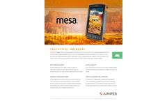 Mesa - Model 3 - Rugged Tablet - Brochure