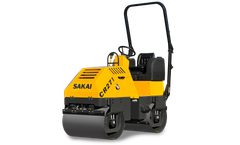 Sakai - Model CR271 - Compact and Durable Double Drum Asphalt Roller