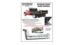 Downeaster - Model SCISSOR Class 3-6 - Hoist Dump Bodies -Brochure