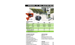 Downeaster - Model 1.5 to 2.5 Yards - 14" Gas / Electric Sand & Salt Spreaders - Brochure