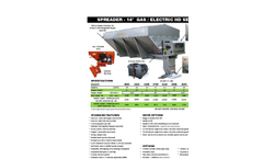 Downeaster - Model 3 to 8 Yards - 14??? Gas / Electric Sand & Salt Spreaders- Brochure