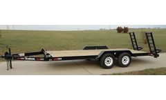 Hudson Bros. - Model HSE Deluxe - 3 1/2 Ton Capacity (14) - Medium Duty Equipment Trailer