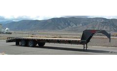 Innovative Trailer - Model GVWR 21K - Diamond Back Dual Tandem Gooseneck Trailers