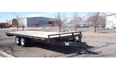 Innovative Trailer - Model GVWR 14K - 14K Heavy Duty Deckover Trailer