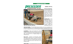 Model 365 - Walk Behind Power Rakes Brochure