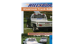 Hillsboro - Model 2000 Series - Extruded Floor Aluminum Truck Bed Trailer Brochure