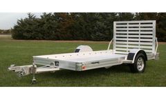 Hillsboro - One Piece Ramp Aluminum Utility Trailer