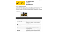 Master Craft - Model C/M-10-10106, C Series - Rough Terrain Forklifts - Datasheet