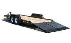 RollsRite - Model 14KP16FE - Low Rider - Deck Between Fenders Split Gate Trailer