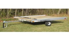 Chilton - Model SD19-10A-2 - Tilt Bed Snowmobile Trailer
