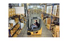 Cat Lift Truck - Model 2,500-4,000 LB - 3-Wheel Pneumatic Tire