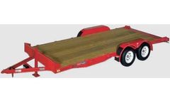 Mac-Lander - Model 16TFSWS / 18TFSWS / 18TFSWB / 18TFSSB / 18TFRSB - Frame Standard Series Flatbed Trailer
