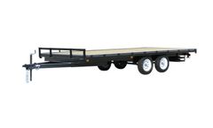 Carry - Model 7K - 8.5" x 18" Deck-Over Tandem Axle Equipment Trailer