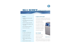 Model SGA Series - Flag Ship Integrated Generators Brochure