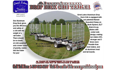 Aluminum Drop Deck Crib Trailer Brochure