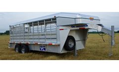 Gooseneck - Aluminium Stock Trailer