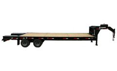 Gooseneck - Contractor HD Flatbed Trailers