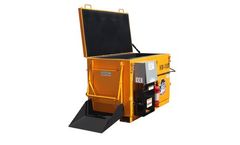 K-M-International - Model KM-1000 - Half Ton Asphalt Hotbox Reclaimer