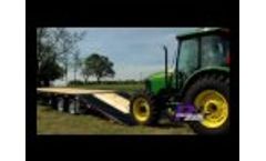 Performance Trailers - Hydraulic Dovetail Tandem Duel Gooseneck Trailer Video