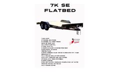Model 7K SE - Flatbed Trailer Datasheet