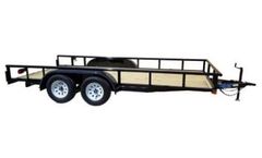 Top Hat Trailers - Medium Pipe Utility Trailer