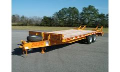Econoline - Model BP0621DE - 6-Ton Tandem-Axle Deckover Dovetail  Trailer