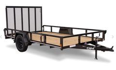 CAM Superline - Model 3k - Single Axle Utility Trailer