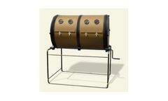 Mantis - ComposT-Twin Two-Bin Compost Tumbler