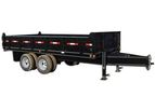 Double - Model 20000 GVW - High Deck Dump Trailer