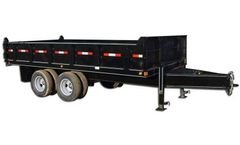 Double - Model 20000 GVW - High Deck Dump Trailer