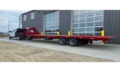 Double A Trailers - Model GHB208T  - Gooseneck Highboy Trailer