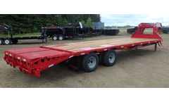Double A Trailers - Model GHB248  - Gooseneck Highboy Trailer