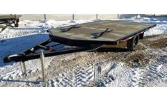 Double A Trailers - Model SLC38  - Sled Trailer