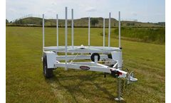 Lane - Model LCE 0803 - Coiled Pipe Trailer