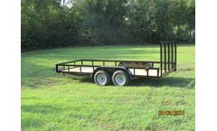 Friesen - Model 10400 - Tandem Utility Trailer