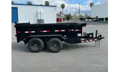 Interstate LoadRunner - Model 6 X 10 - Bumper Pull Dump Trailer