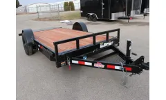 Interstate - Model 7 X 16 - Full Bed Single Axle Tilt Trailer