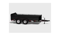 CanadaTrailers - Model 2,990 lbs. GVWR - Mini Tandem Axle Utility Trailers