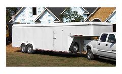 Car-Tex - Model Cargo Metro GN - Steel Gooseneck Cargo Trailer Tandem Axles with Brakes