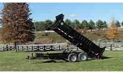 Gator Made - Model 7x14 ft 14k GVW - Dump Trailer