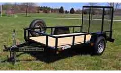 Gator Made - Model 5x10 - Single Axle Utility Trailer
