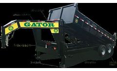 Elite Gooseneck Dump Trailer