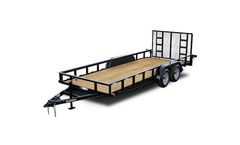 Appalachian - Model 7,000/10,000/12,000 LB GVWR - Standard Duty Tandem Axle Landscape Utility Trailers