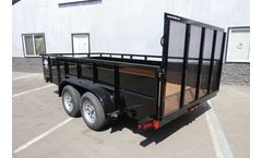 DV Trailers - Model 70TV - Medium Duty Tandem Axle and Landscape Trailer